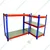 Blueboy 96 x 36 x 24 Inches 5 GI Shelves Boltless Adjustable Multipurpose Storage Rack (Red and Blue)